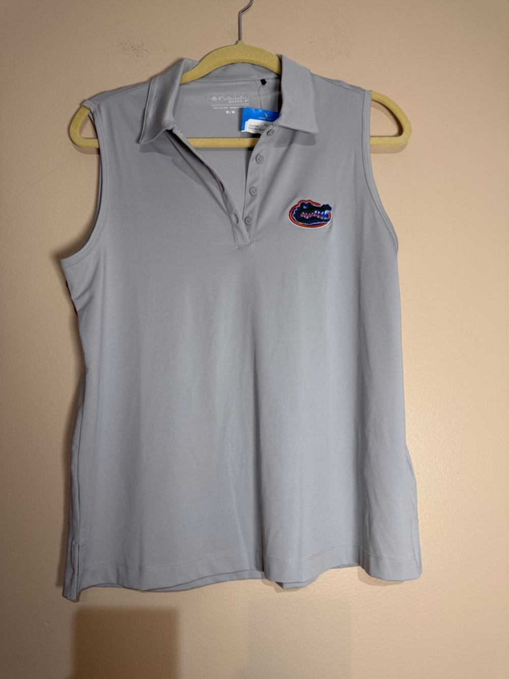 Columbia Women's Sleeveless Polo golf Tank - Florida gators